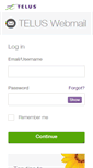 Mobile Screenshot of legacywebmail.telus.net